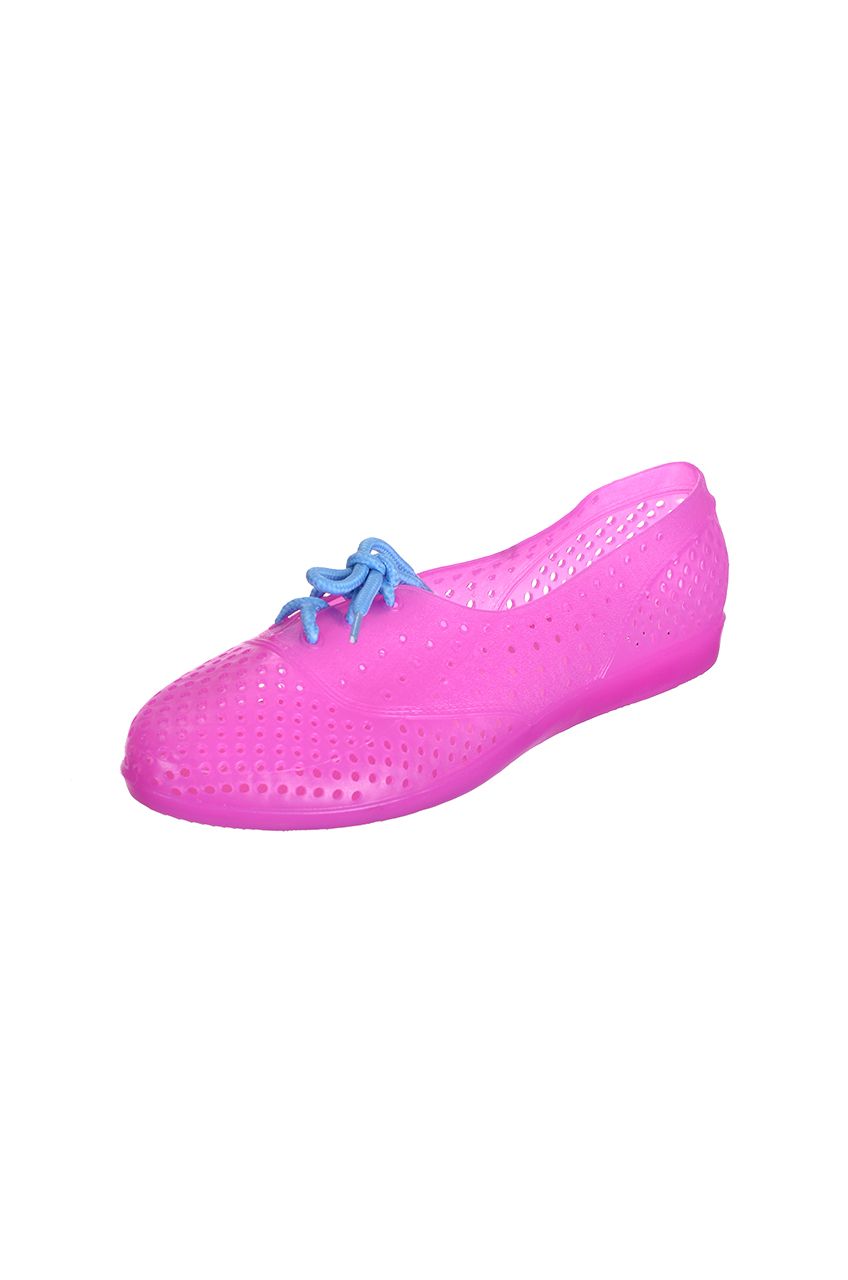 Оптом - Обувь женская, силиконовая, на шнурке - SS925-2 - domopta.ru